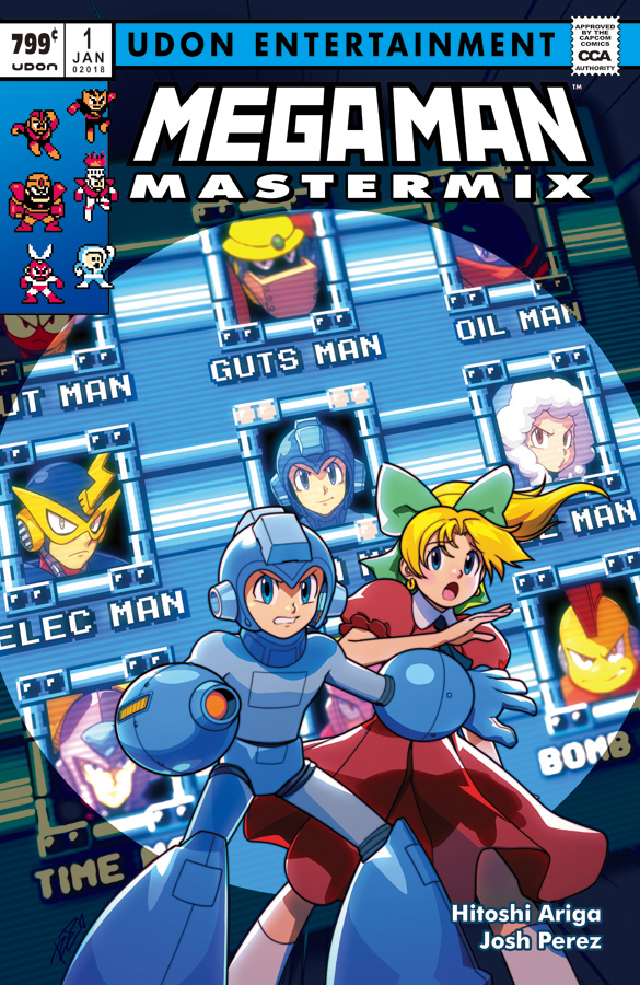 New UDON Mega Man Mastermix Announcement Reveals All Six Covers